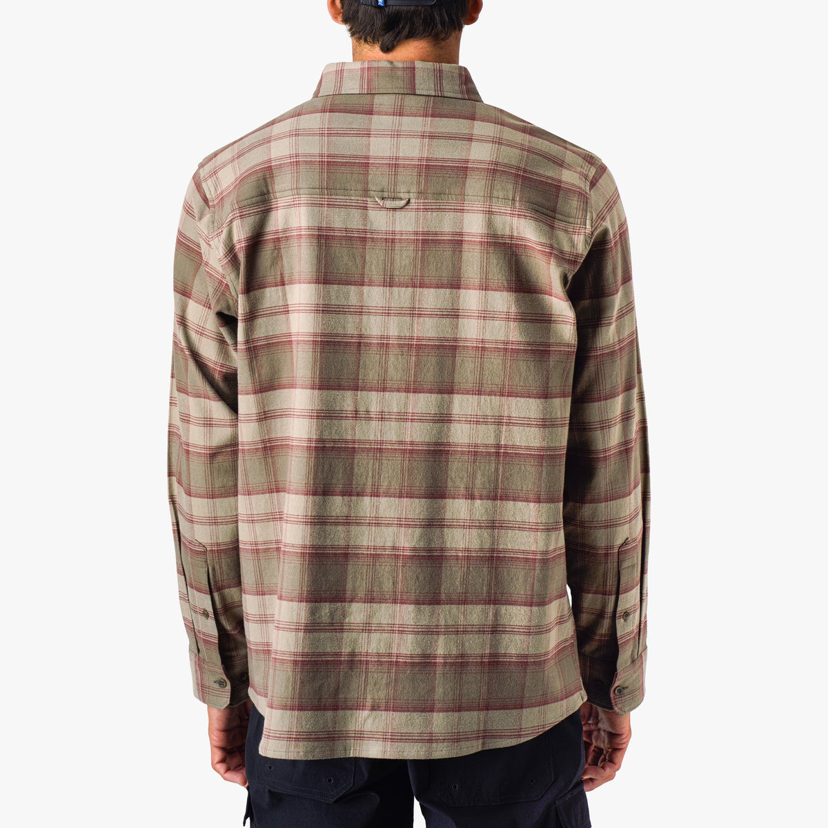 Mens AFTCO Lager LS Flannel Shirt