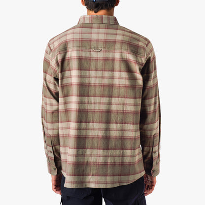 Mens AFTCO Lager LS Flannel Shirt
