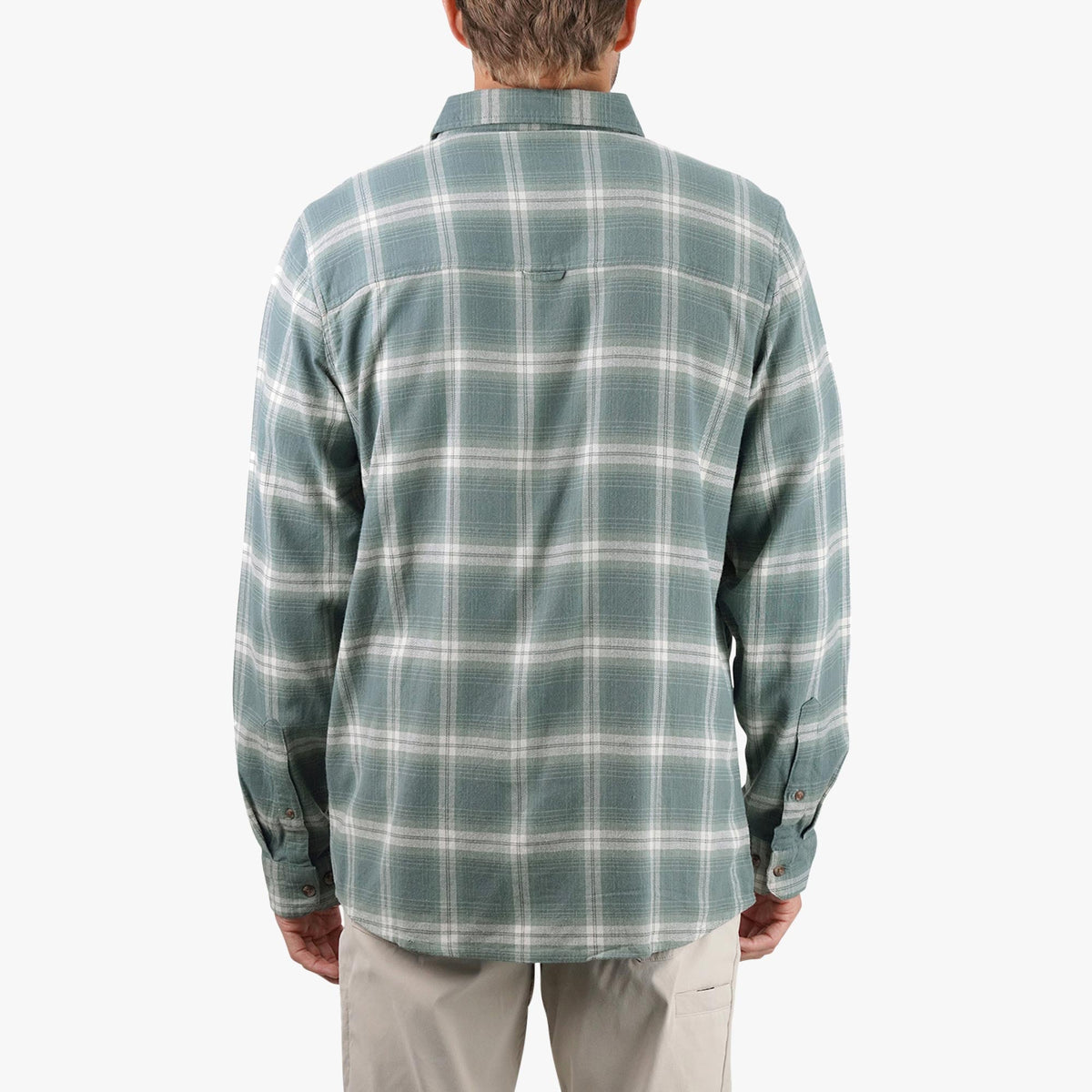 Mens AFTCO Lager LS Flannel Shirt