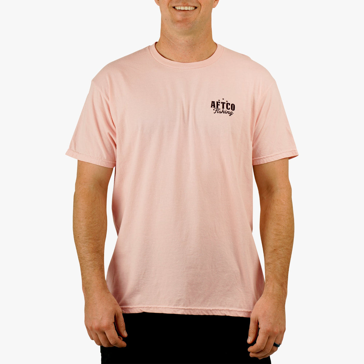 Mens AFTCO Noon Short Sleeve Fishing T-Shirt