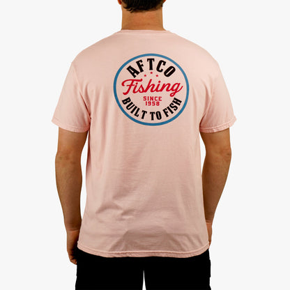 Mens AFTCO Noon Short Sleeve Fishing T-Shirt