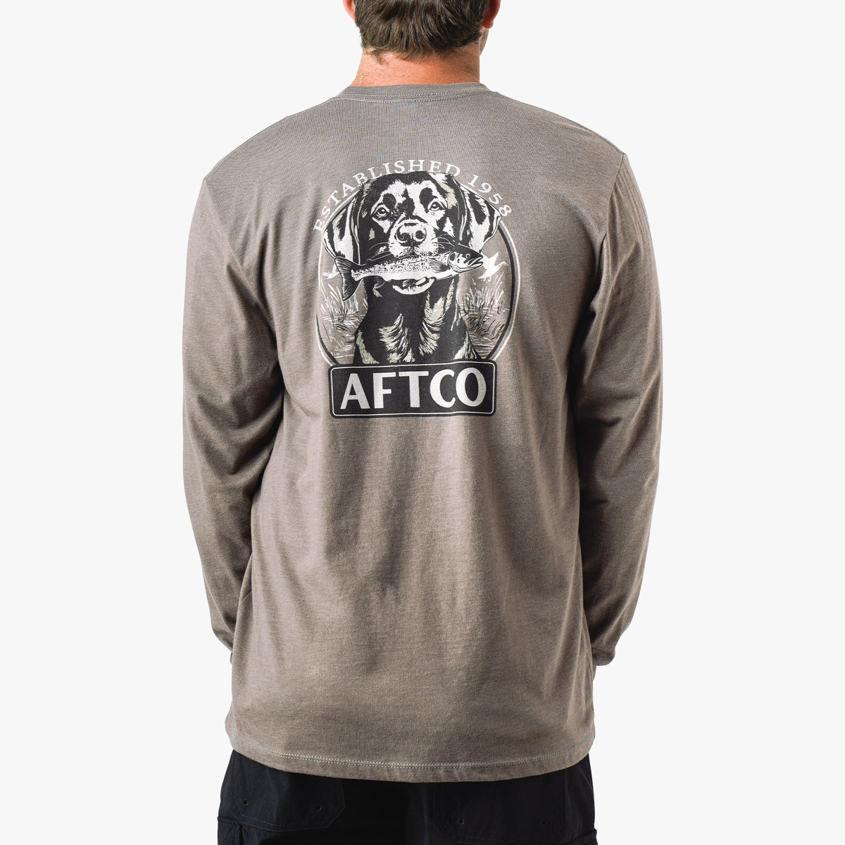 Mens AFTCO On The Road Long Sleeve Men's Fishing Shirt