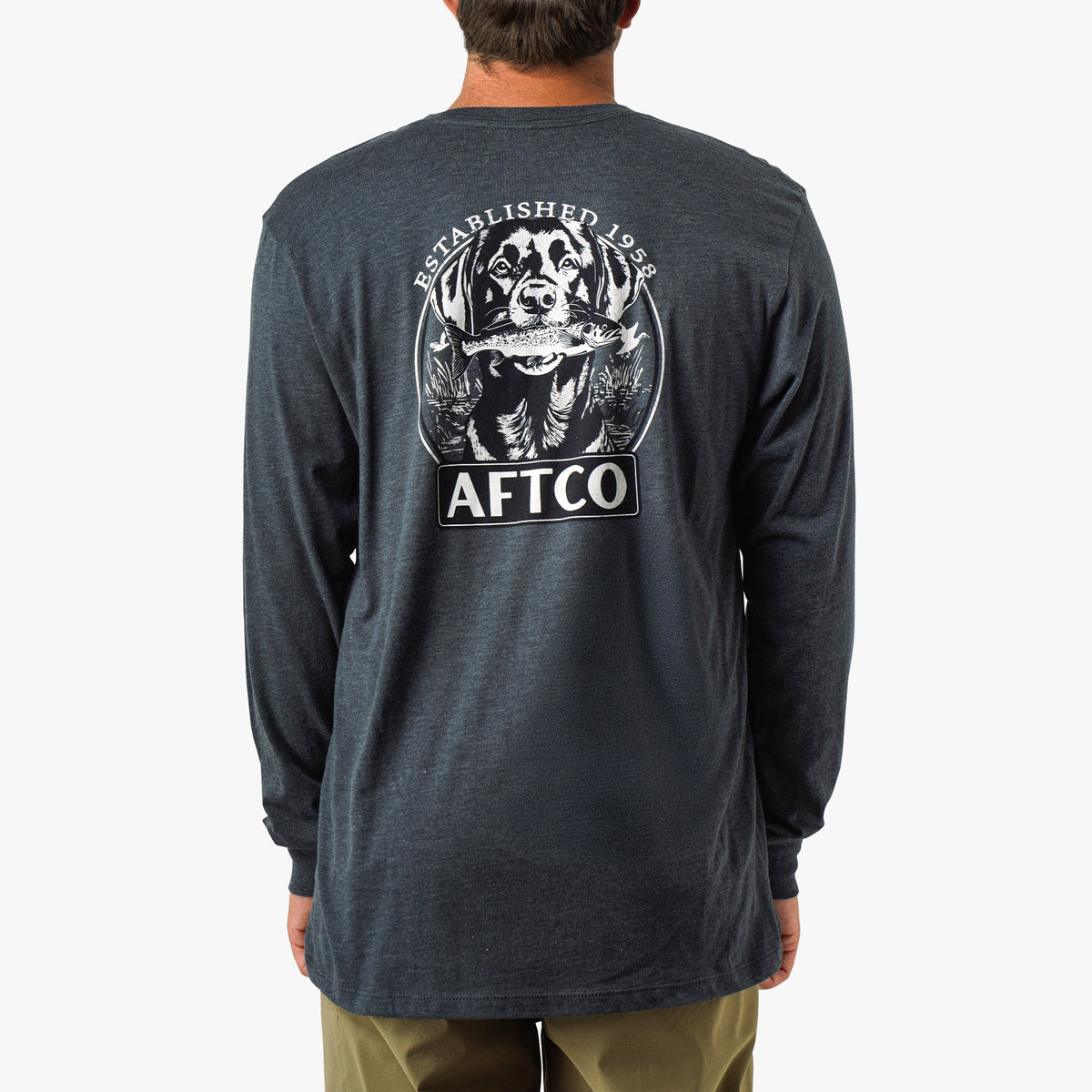 Mens AFTCO On The Road Long Sleeve Men's Fishing Shirt