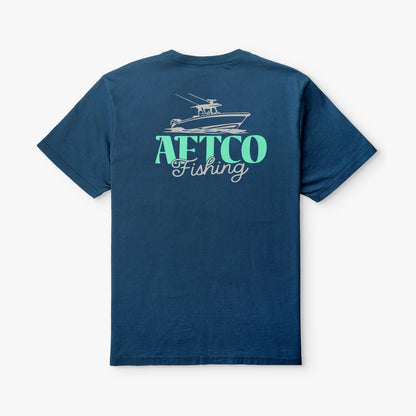 Mens AFTCO Dreamer SS Boat T-Shirt