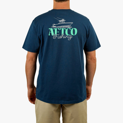 Mens AFTCO Dreamer SS Boat T-Shirt