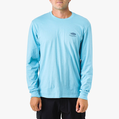 Mens AFTCO Wander Long Sleeve Fishing Shirt