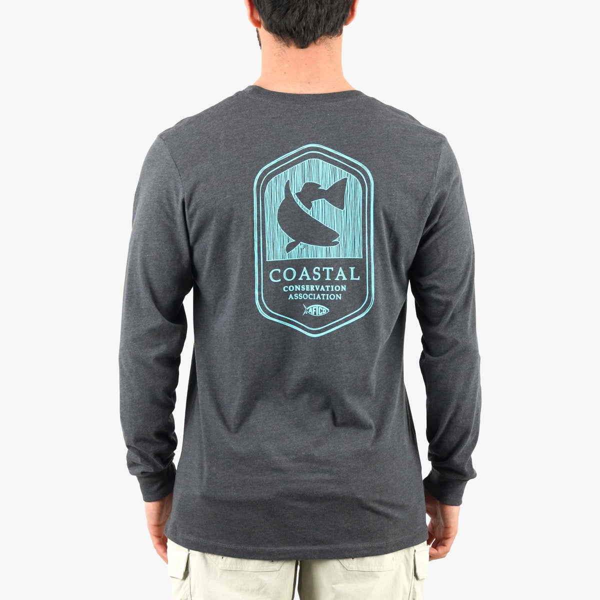 Mens AFTCO CCA LS T-Shirt
