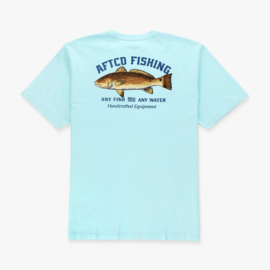 Mens AFTCO Spotted SS Redfish T-Shirt