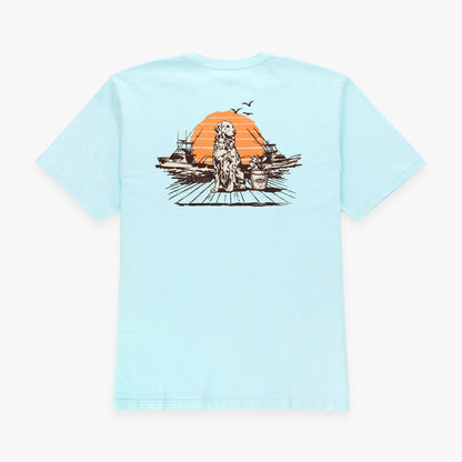 Mens AFTCO Bucket SS Fishing Tee Shirt