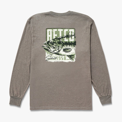 Mens AFTCO Gamble Long Sleeve Men's Fishing T-Shirt