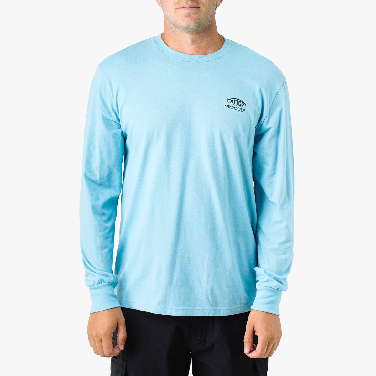 Mens AFTCO Gamble Long Sleeve Men's Fishing T-Shirt
