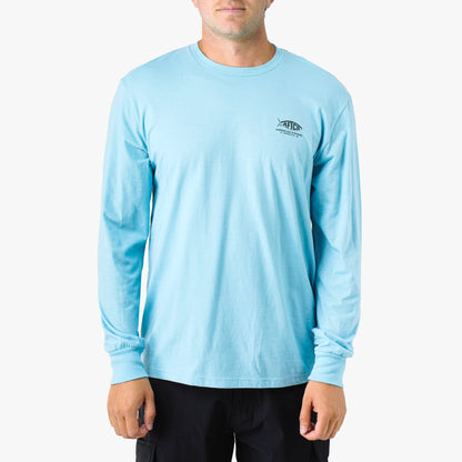 Mens AFTCO Gamble Long Sleeve Men's Fishing T-Shirt