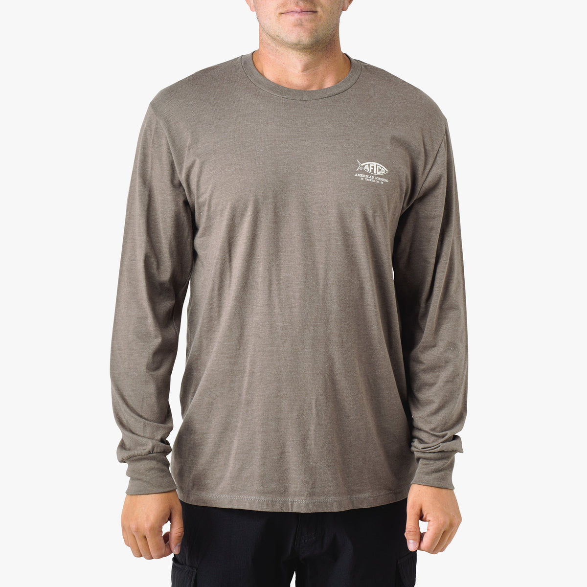 Mens AFTCO Gamble Long Sleeve Men's Fishing T-Shirt