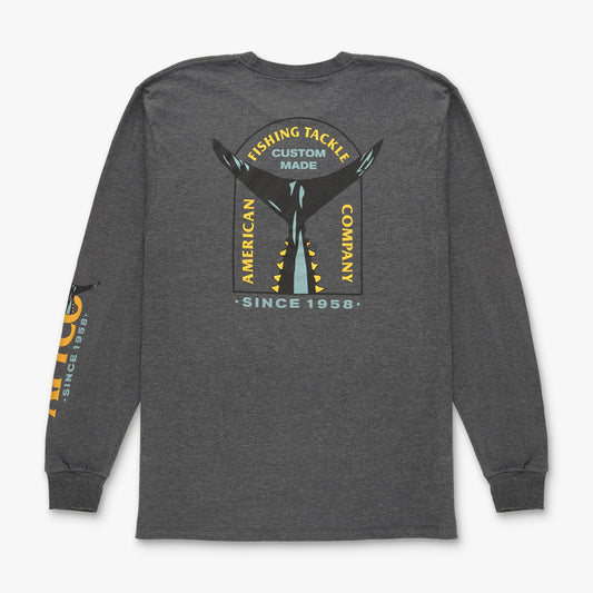 Mens AFTCO Shadow Long Sleeve Fishing T-Shirt