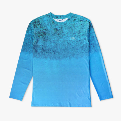 Mens AFTCO Shoreline UVX LS Sun Protection Fishing Shirt