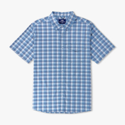 Mens AFTCO Portside SS Vented Fishing Shirt