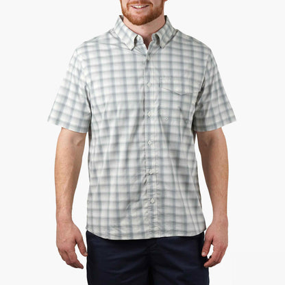 Mens AFTCO Portside SS Vented Fishing Shirt
