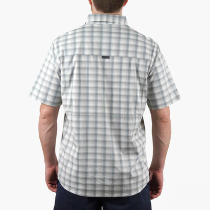 Mens AFTCO Portside SS Vented Fishing Shirt