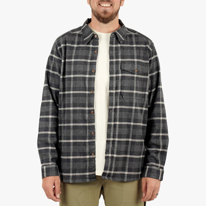 Mens AFTCO Lager LS Flannel Shirt