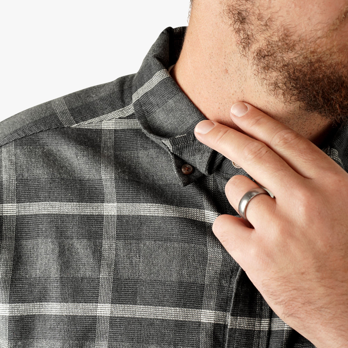 Mens AFTCO Lager LS Flannel Shirt